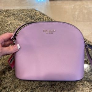 NWT Kate Spade md dome xbody purse. Lilac color.